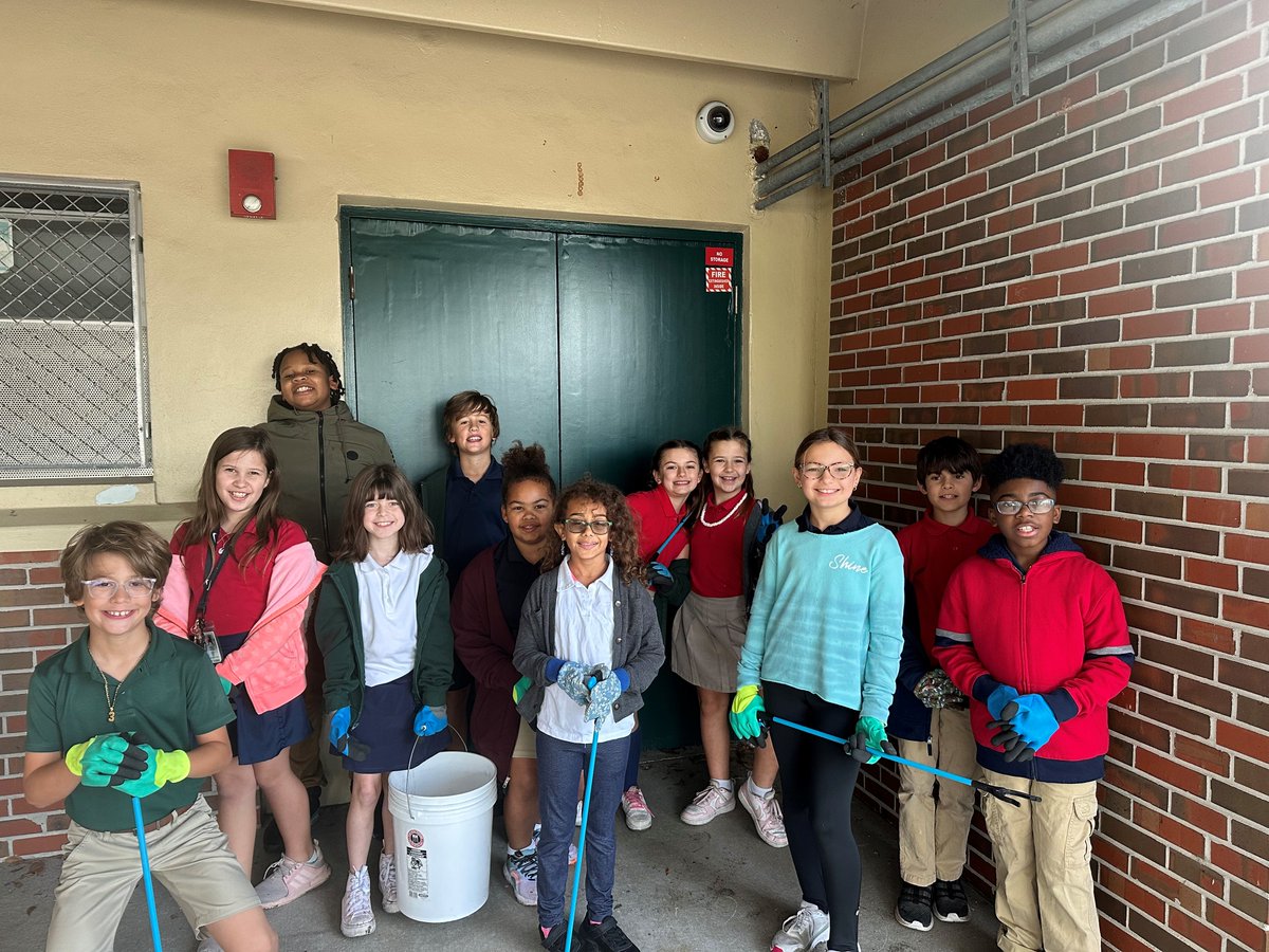 The RMS Panther Environmental Club are always on the job! Way to go Panthers!
