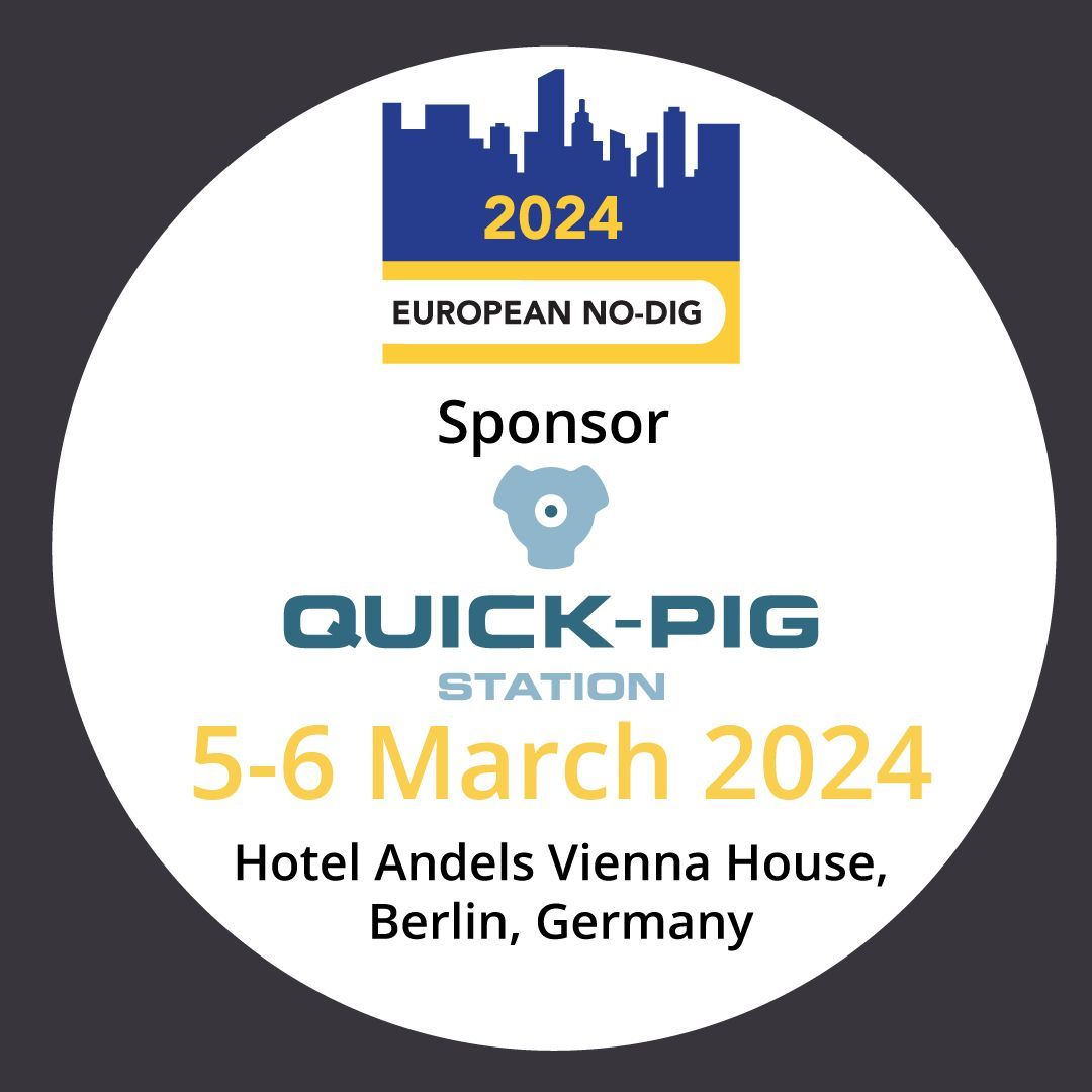 Welcome to Quick-Pig as a Sponsor for European No-Dig 2024. Fantastic to have you on board. For information about the event click here: buff.ly/3S3oecG 
GSTT - German Society Trenchless Technologies UKSTT  Thorsten Schulte Trenchless Works Trevor  Dorrell