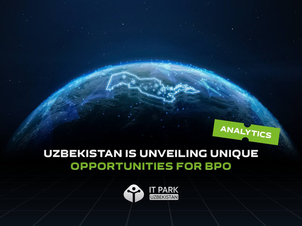 Uzbekistan is unveiling unique opportunities for BPO 📝 Read more in the author's column of our expert Otabek Arzykulov: centralasia.tech/media/uzb-bpo #analytics #BPO #Technology #BusinessInsights #UzbekistanIT #Innovation