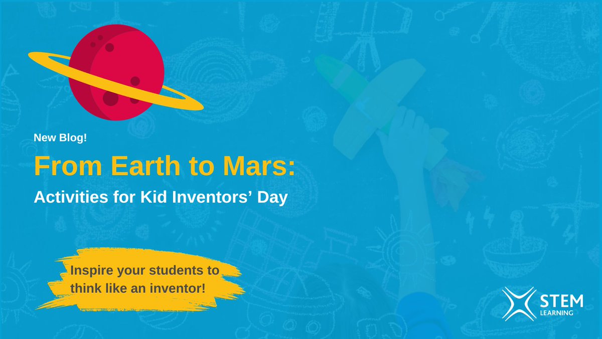STEMLearningUK's tweet photo. Kid Inventors' Day is tomorrow!🌟

Inspire innovation and make learning an interstellar adventure with this handy blog where we've collated our out-of-this-world resources 🚀 https://t.co/YSRZ65G9WK

#KidInventorsDay #STEMForKids #SpaceExploration https://t.co/1R78ytCsFP
