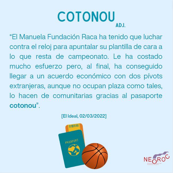 Diario de Neologismos (@dneologismos) on Twitter photo 