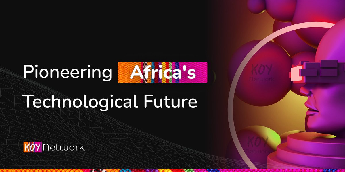 KoyNetwork's tweet image. The future is exciting for us, and we're building it.💥

Join our growing communities of supporters @KOYJumuiya 

Follow us for real-time updates on how KOY Network is shaping the future of Africa with transformative tech solutions. 🌐
#community #KOYnetwork #Technology