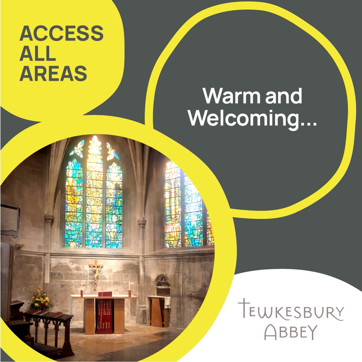 glos_crp's tweet photo. 🚂 Explore #Gloucestershire's beauty by train to Ashchurch for Tewkesbury! 🌳 Join our #AccessAllAreas journey to #TewkesburyAbbey, a medieval masterpiece committed to inclusivity. 🏰 #InclusiveDestinations https://t.co/bchuJJSlo4 https://t.co/S498fQ7QbE