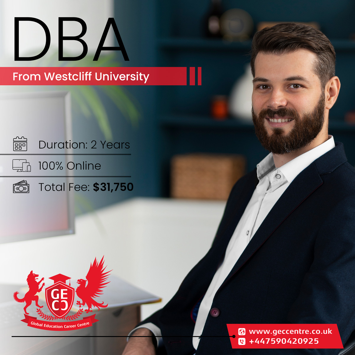 geccentre's tweet photo. DBA from Westcliff University

Duration: 2 Years
100% Online
Total Fee: $31.750

Contact Us:
📞 +44 7590 420925
📩 info@geccentre.co.uk
🔗 https://t.co/pYmJ6iz0T4

#onlineeducation #onlinecertification #geccentre #onlinedegree #WestCliffUniversity #MBA #onlinedba #DBA https://t.co/VpkjNRe2m7