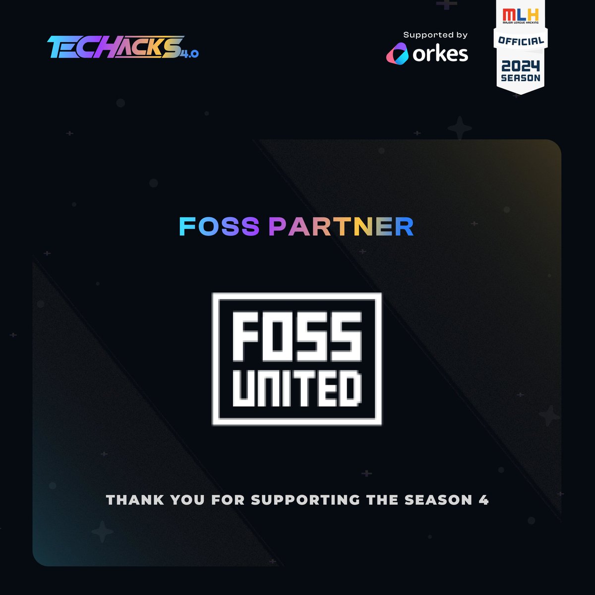 techackscu's tweet image. Thrilled to announce @FOSSUnited as the FOSS Partner of Techacks4.0
Promoting and strengthening the FOSS ecosystem in India! #Techacks4 #UnitedByFoss