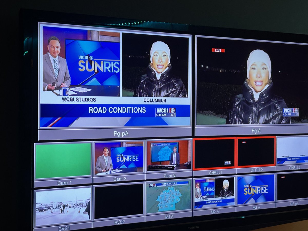 mcsullivanTV's tweet photo. Live shot queen ⁦@KealyShields⁩ with updates on road conditions ⁦@WCBINEWS⁩ Sunrise ⁦@WCBIWEATHER⁩ https://t.co/MMMbB2MuPR