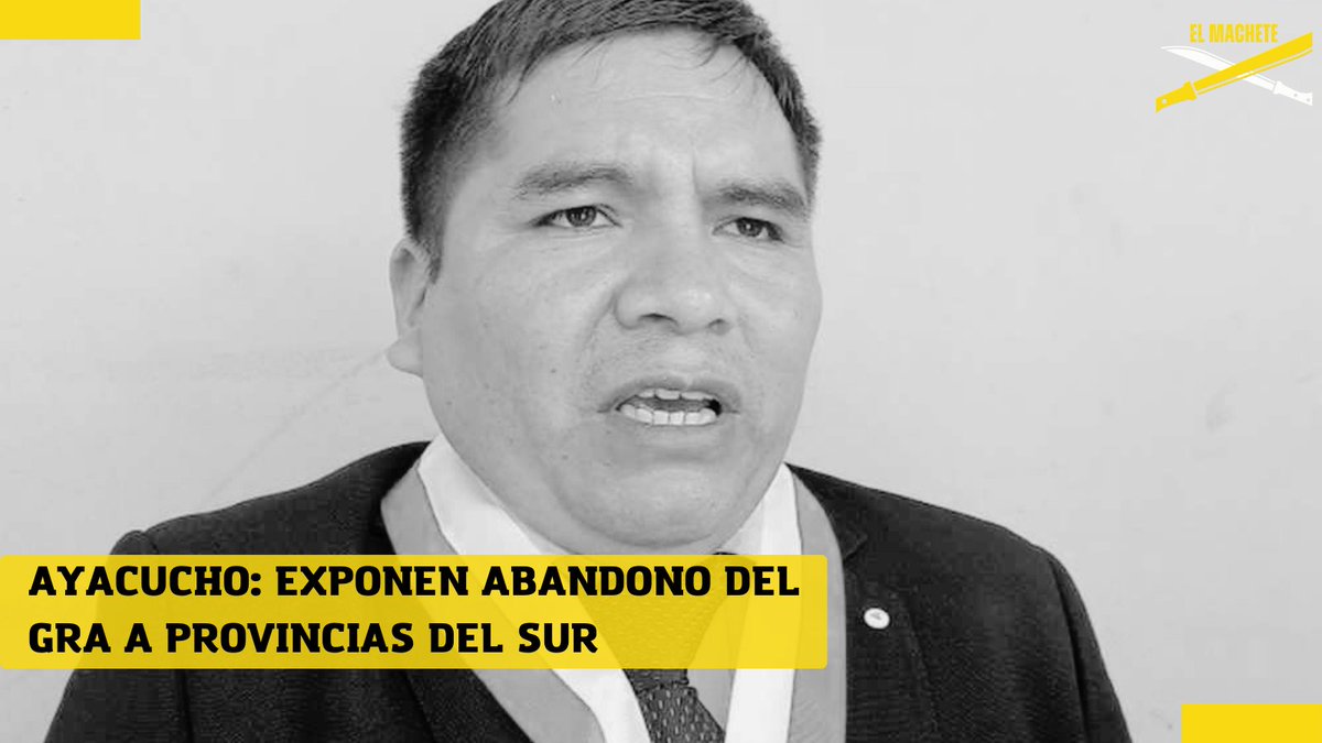 PeruMachete's tweet photo. Las provincias del sur de la región, Parinacochas, Lucanas, Huancasancos y Paúcar de Sara Sara, expresan su malestar por la falta de distribución presupuestal. >>> https://t.co/o6Evi3c70g https://t.co/VRAZqJnakk