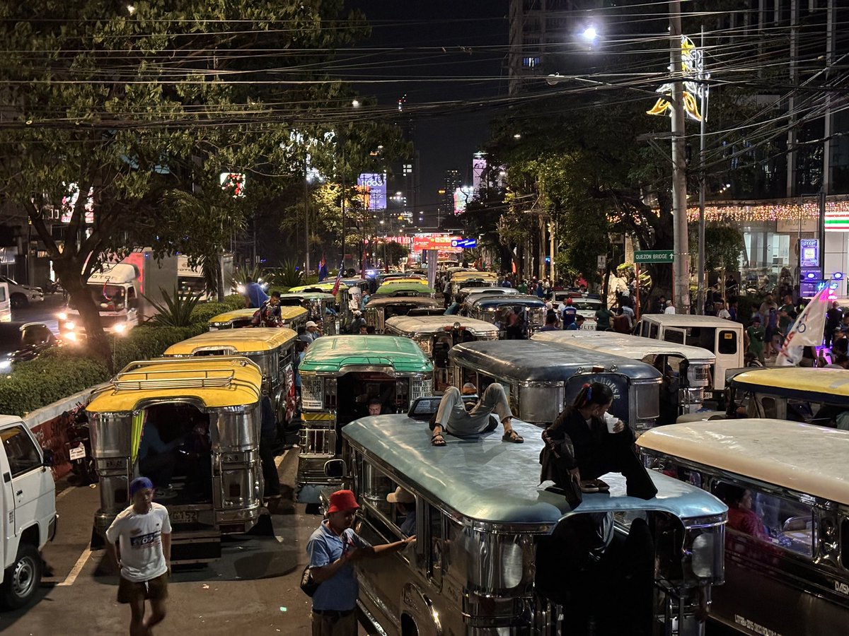 January 16, 2024 Transport protest
The jeepney is the weapon.