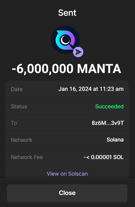 MantaCoinSol's tweet photo. Airdropping 1,000,000,000 in $MANTA for the first 1000 wallet

Join TG to claim: https://t.co/9rL76HqElg

Drop your $SOL wallets for Bonus Entries 💵

Check your wallet in 12 hours ⏰ https://t.co/RnzTm8K3lk