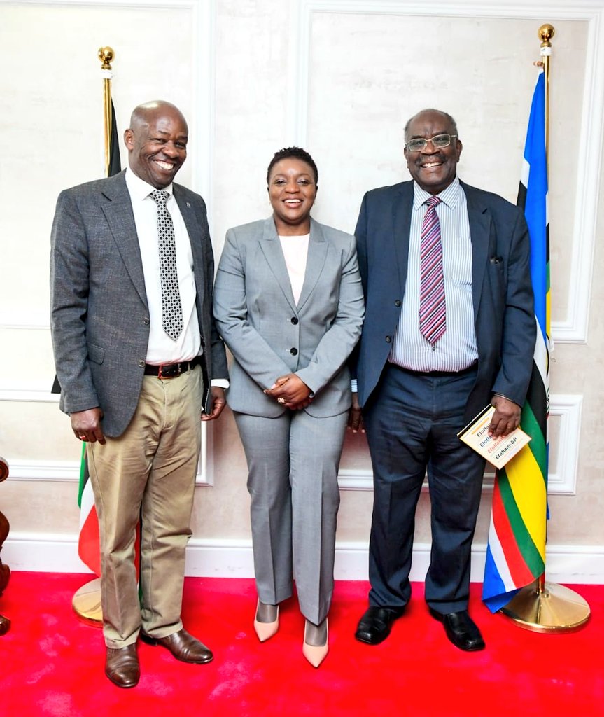 Today, I met with the Kenya Institute of Primate Research Chairman Prof. Josephat Mulimba and the CEO Dr. Peter Gichuhi.

Their Tropical and Infectious Disease Department is key in research for immunology and ecological aspects of viral and protozoan diseases. It also focuses on