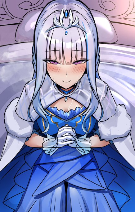 高貴な人が気品あふれるドレスのままっての好きなんだけど作画カロリーがね・・・( ˘ω˘ ) 