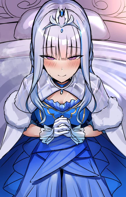 高貴な人が気品あふれるドレスのままっての好きなんだけど作画カロリーがね・・・( ˘ω˘ ) 