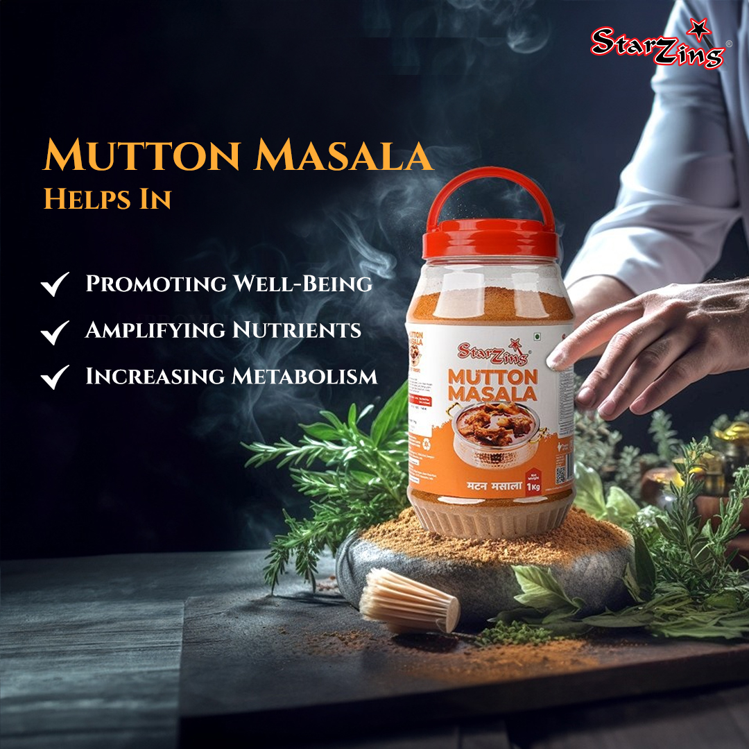 sostarzing's tweet photo. Ensuring that what you eat not just satisfies your taste buds😋

But also the #healthy demands of your body✔️💯

#StarZing #StarZingMasala  #Spices #StarZingMuttonMasala #MuttonMasala #B2B #Wholesalers #HotelOwners #Restaurants #Chefs  #Taste #PremiumSpices #Exporter #BestMasala https://t.co/F82kCdEX29