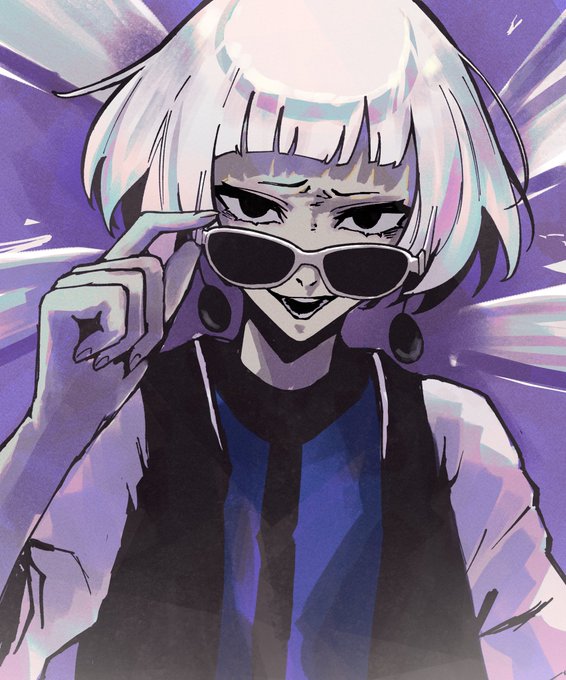 「looking over eyewear」 illustration images(Latest｜RT&Fav:50)