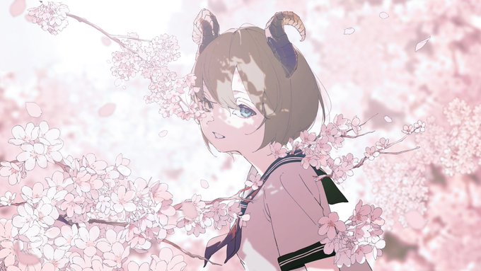 「桜 ショートヘア」のTwitter画像/イラスト(新着)｜21ページ目
