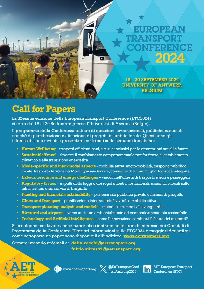 Call for papers open! #etcAntwerp2024