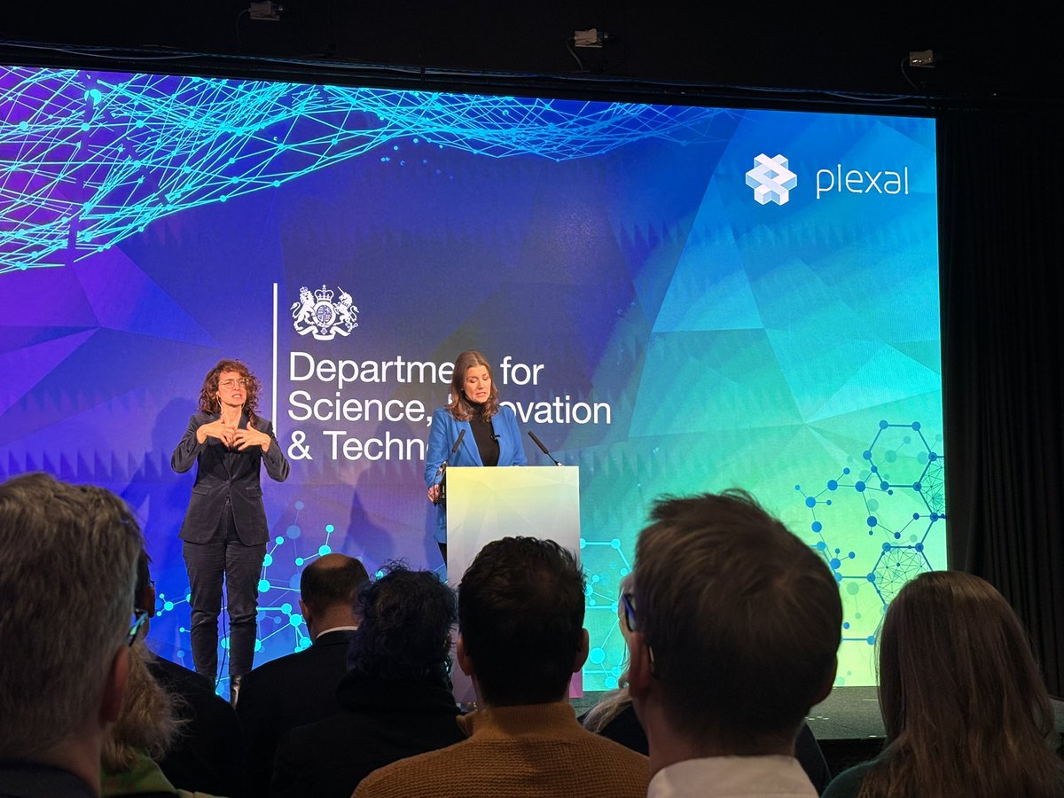 Very good to hear from <a href="/michelledonelan/">Rt Hon Michelle Donelan</a> <a href="/SciTechgovuk/">Department for Science, Innovation and Technology</a> address policies for scaleups at <a href="/Plexalcity/">Plexal</a> - <a href="/UKTechAdv/">UK Tech Advocates</a> <a href="/TechLondonAdv/">Tech London Advocates</a> <a href="/GlobalTechAdv/">Global Tech Advocates</a> <a href="/HereEast/">Here East</a> <a href="/andrew_roughan/">Andrew Roughan</a> <a href="/GavinJPoole/">Gavin Poole</a>