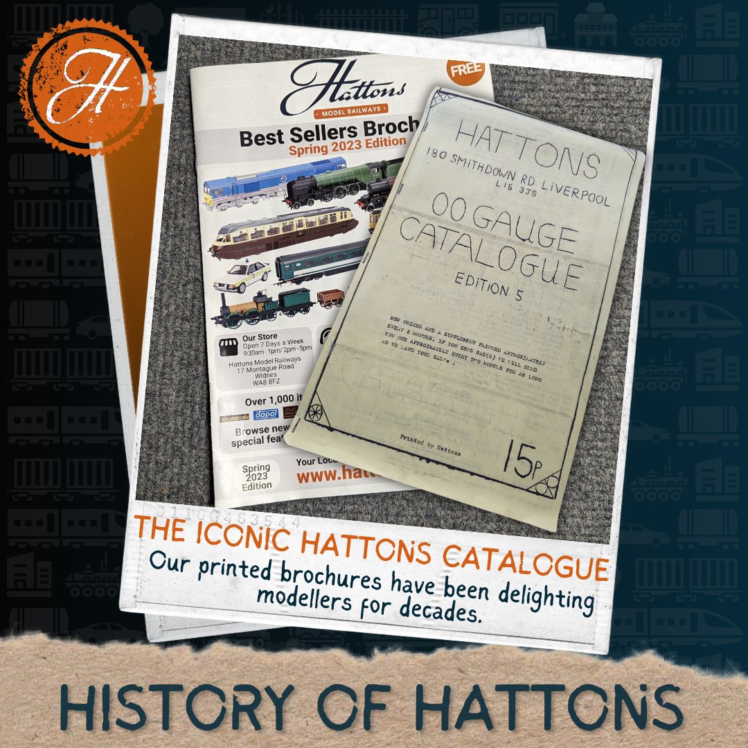 📰 Our iconic printed catalogues have been treasured by our customers for decades!

These started out as simple typewritten sheets, eventually morphing into the glossy catalogues you see today.

When was your first Hattons catalogue?

#HattonsMemories