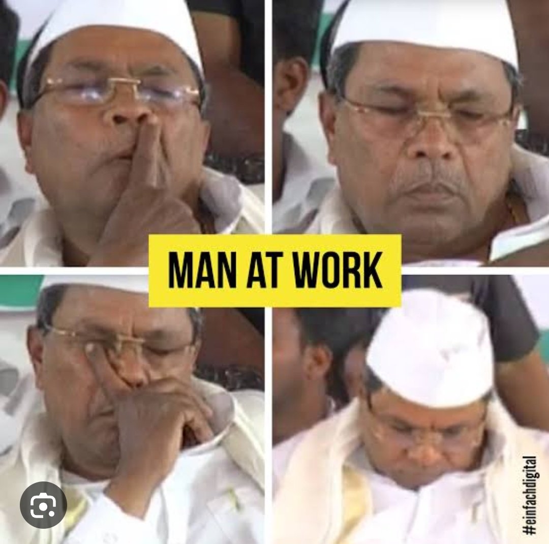 DevarajOrton's tweet photo. @siddaramaiah @narendramodi The orginal sleep photo on stage #WakeUpCm https://t.co/w29wXGcw9r