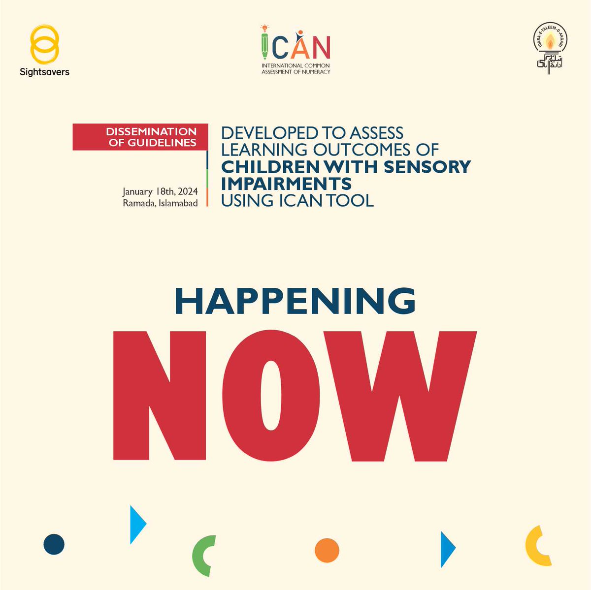 itacecorg's tweet photo. We Are Now Live!
Click To Join - https://t.co/52Xrcp2cSS
#InclusiveEducation #Sightsavers #Education #LeaveNoOneBehind #disabilityandInclusion #InclusiveICAN #ICAN @Sightsavers @palnetworkHQ https://t.co/e3Wd0x8GQf