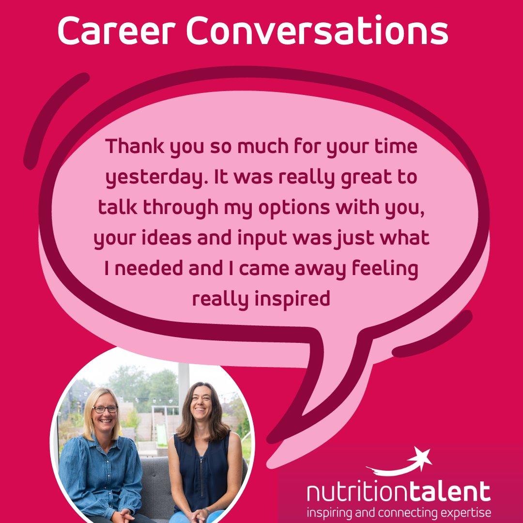 January career conversations fully booked! Access February's dates by registering: nutritiontalent.com/registration-q…. Then wait for the email invitation – places limited and book quickly, so act fast! #nutritiontalent #nutritionconsultancy #nutritionrecruitment
