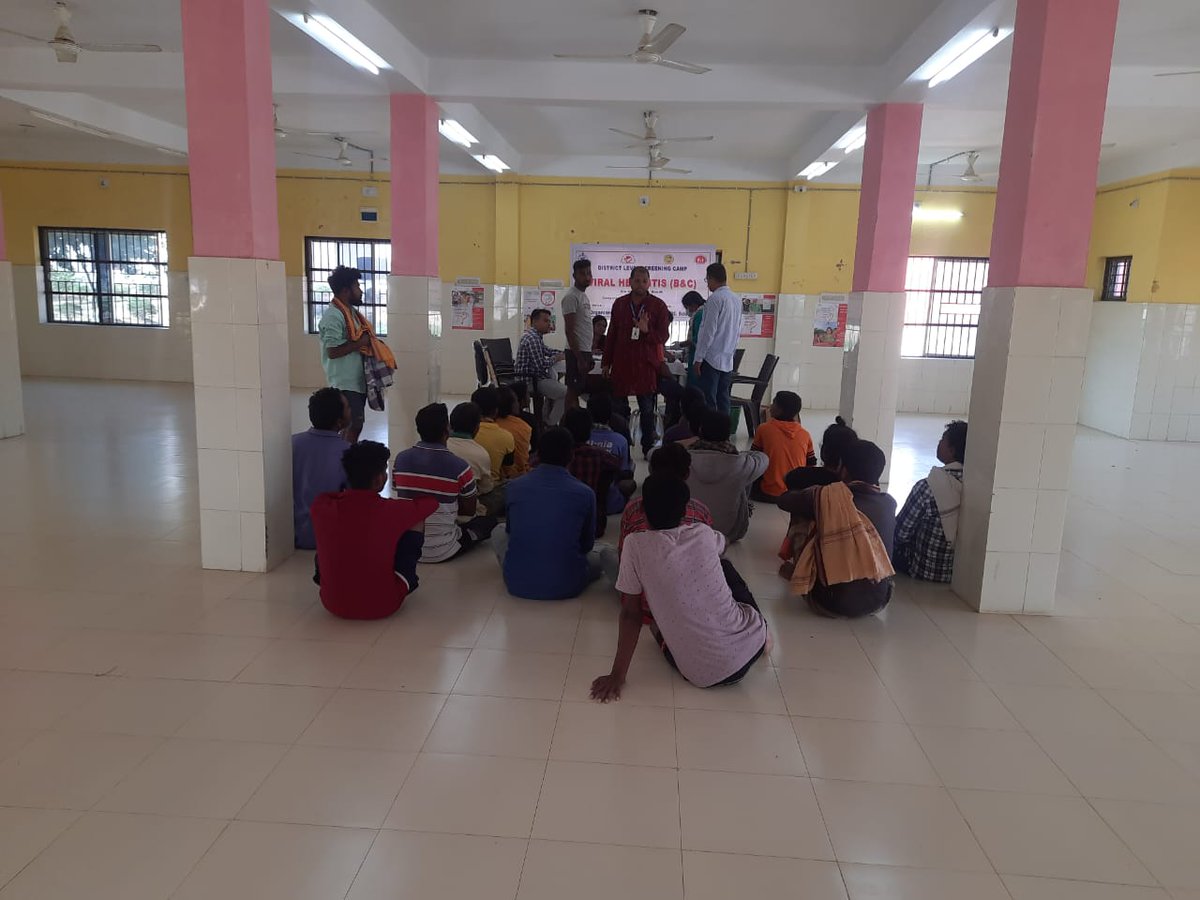 odishasacs's tweet photo. Breaking barriers for health! Conducting a testing camp for Hepatitis B &amp; C, HIV &amp; Syphilis, and TB at Boudh District Jail. Ensuring inmates' well-being and fostering a healthier community. Kudos to the collaborative effort! #HealthForAll #InmateHealth #CommunityWellness" https://t.co/9uLaflB5Mi