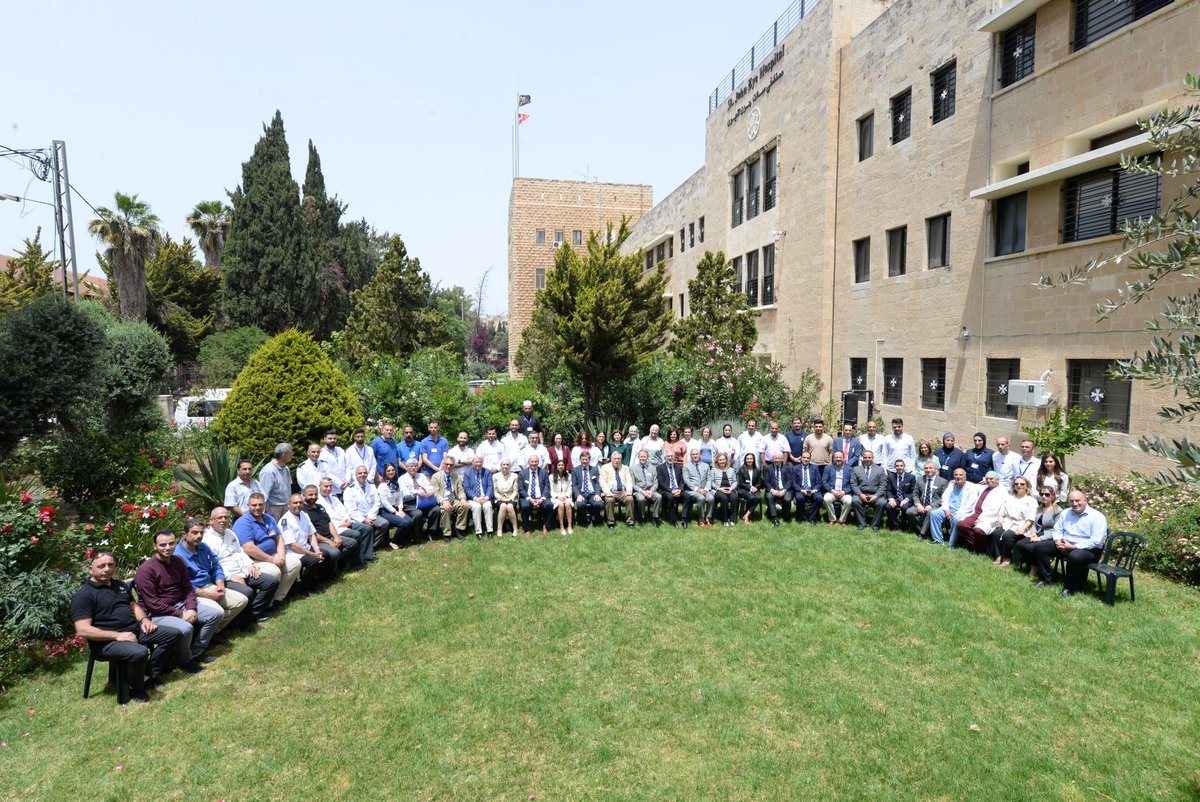 CSjehg's tweet image. Despite all the challenges we have faced in the Holy Land, SJEHG treated more than 134,000 patients and performed 5,900 major surgeries last year.
Thanks to all staff for their dedication to the cause.