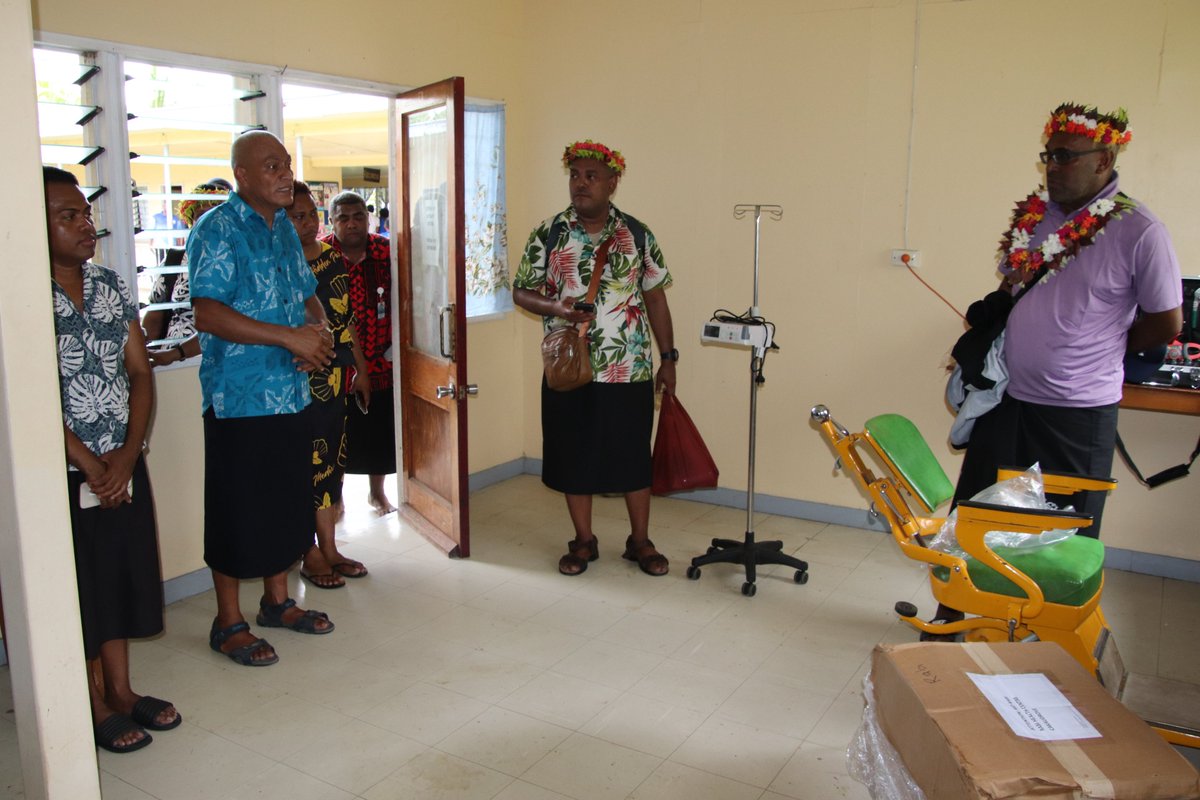 🏥 Hon. Dr Ratu Atonio Lalabalavu, Minister for Health and Medical Services, is on a two-week tour in the North, inspecting health facilities in Tukavesi, Rabi, and Kioa. Yesterday, Dr Lalabalavu visited the Taveuni Subdivisional Hospital.