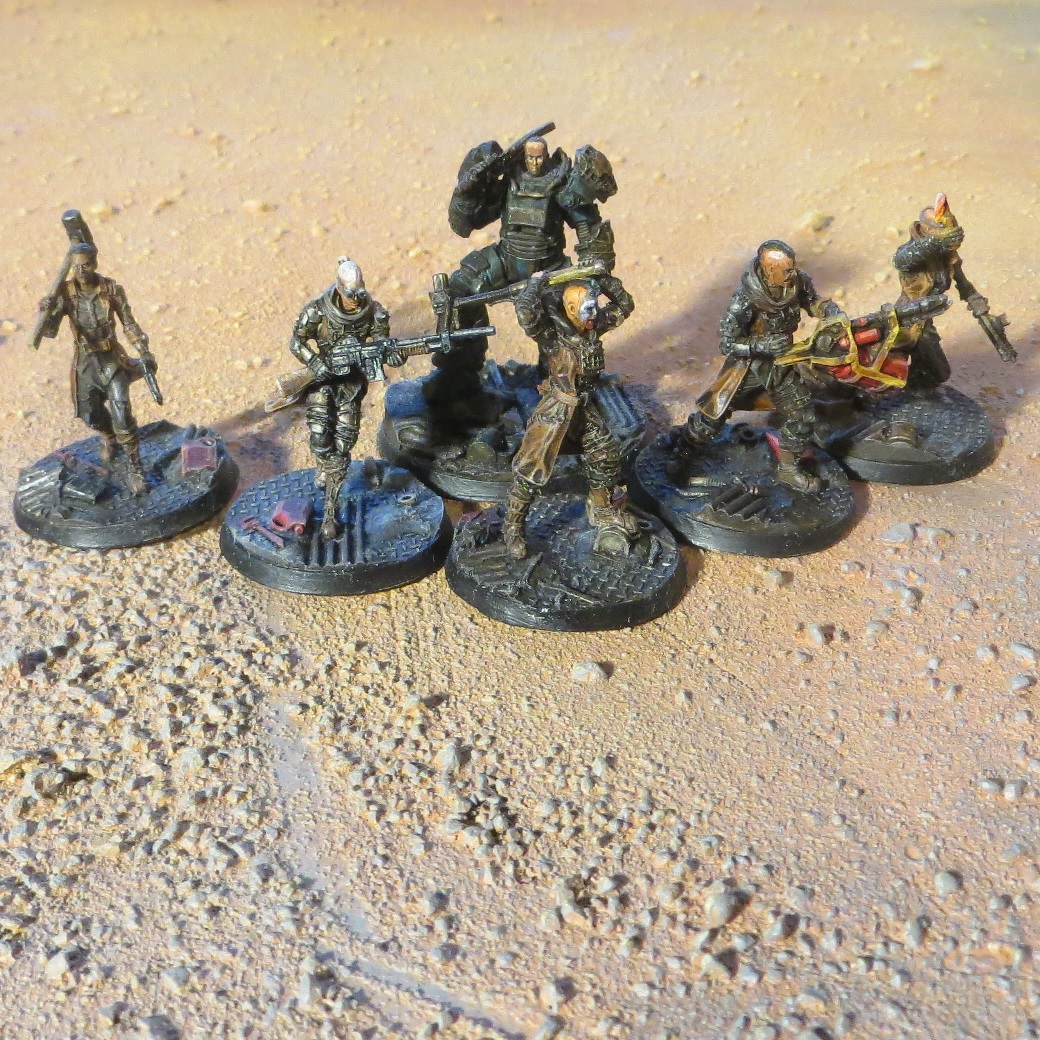KimmoPonkala's tweet photo. Forged faction from Fallout Wasteland Warfare. #fallout #tabletopgames #falloutwastelandwarfare #modiphius #miniaturepainting #fallout3 #fallout4 #wargames https://t.co/OrsgGT6tOm