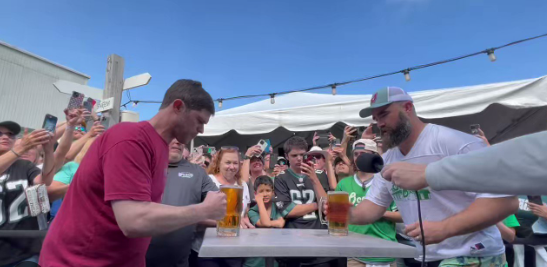 Eagles future Hall Of Famer Jason Kelce told his teammates postgame that he is retiring, according to <a href="/AdamSchefter/">Adam Schefter</a>. 

▪️ 13 seasons (all with Eagles)
▪️ 6x First-Team All-Pro
▪️ 7x Pro Bowler
▪️ Super Bowl champ

All-time legend in Philadelphia forever. Thank you, Jason. ❤️