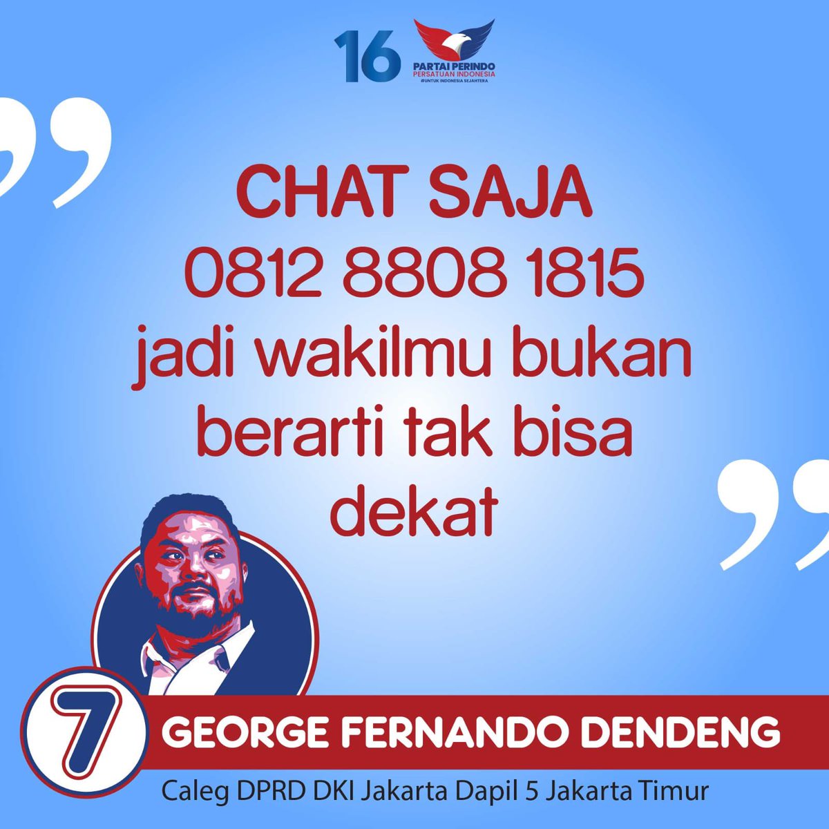 GEORGE FERNANDO DENDENG tweet media