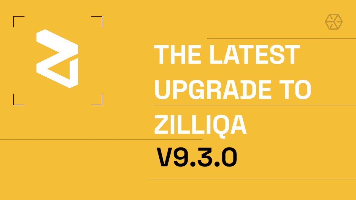 The latest upgrade to @zilliqa (v9.3.0) is a massive improvement in the blockchain's overall reliability and efficiency. It is also a major milestone on the way to Zilliqa 2.0! The main changes brought about by this upgrade include: - Active reward control and the network's…