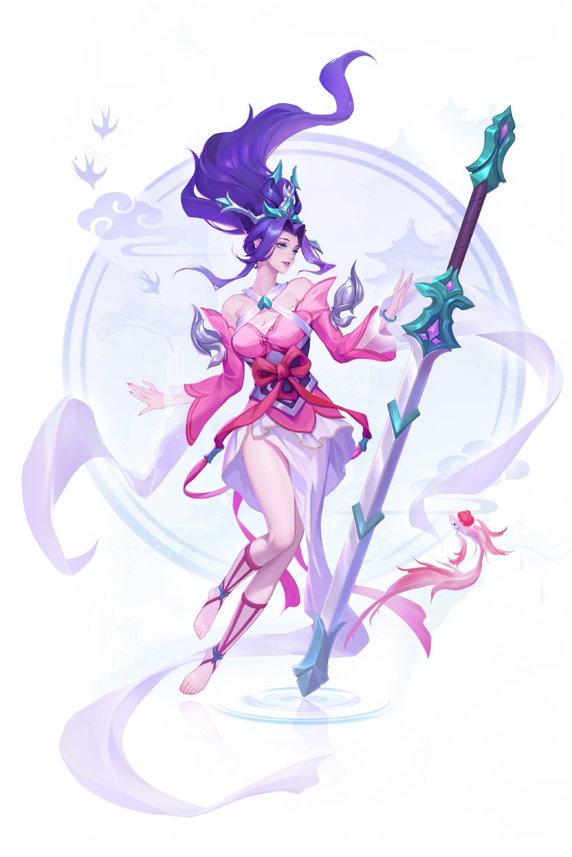 JumaraloHexCore's tweet photo. God Fist Lee Sin, Sett, Eldewood Xayah &amp; Sacred Sword Janna Set 4.5 Revival Gamemode Key Arts - Battle of Golden Spatula https://t.co/0hjZ7Oy8Q6