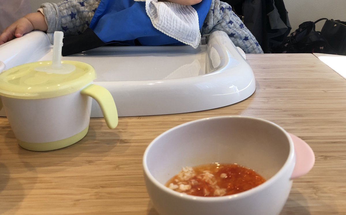 元釣り人としての血が騒ぎ、離乳食の食材確保のため磯へ
釣ったヒラスズキは蒸してからトマトスープにして子供に振る舞いました。