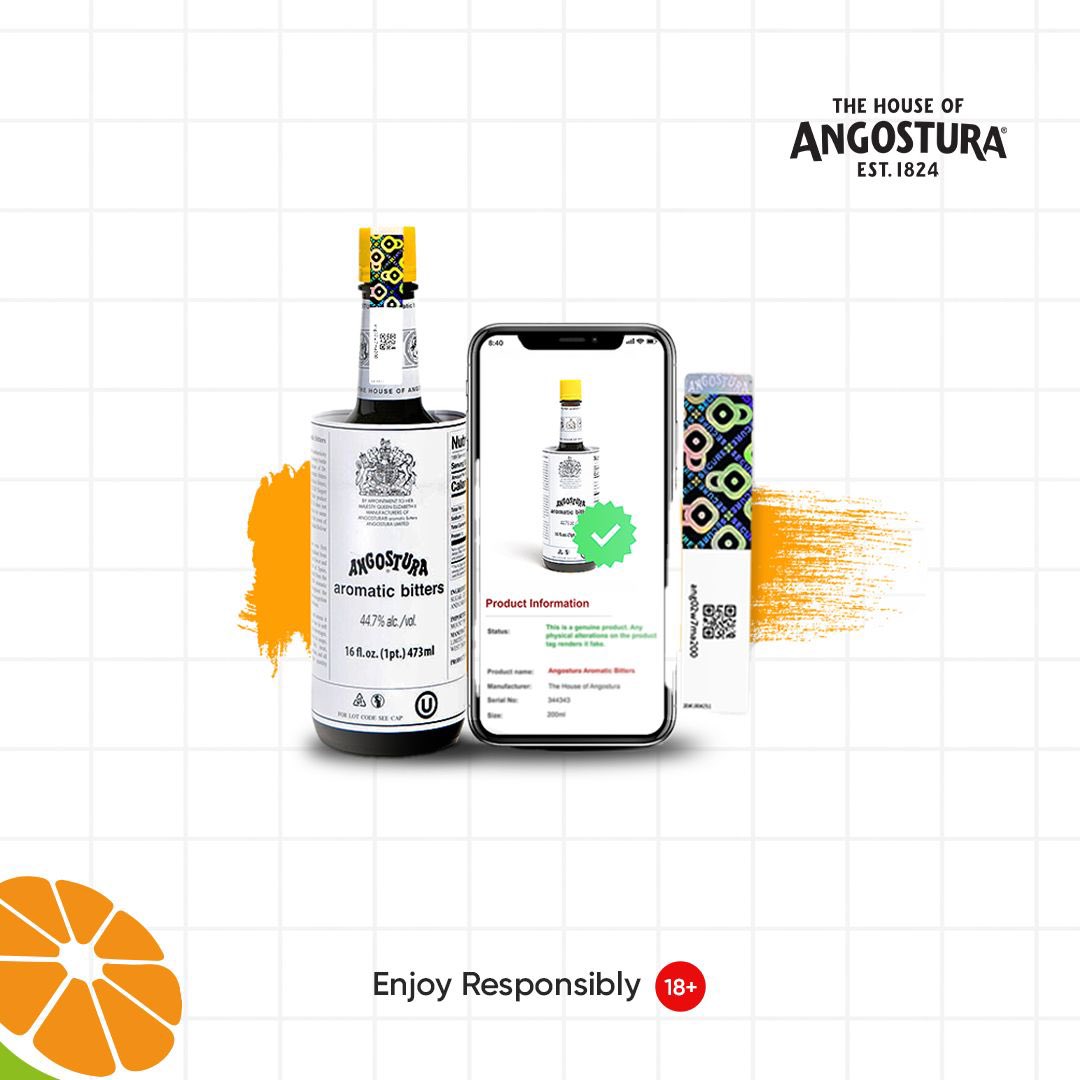 SiaaGlobal's tweet photo. Did you know that the Angostura bitters has smart seals, allowing you to instantly verify their authenticity?
Choose quality, choose Angostura.

#stopfakeproducts #angostura #buyoriginal #botoseal #angosturabitters #siaaglobal #winesandspirits https://t.co/dXjzqfwIMk