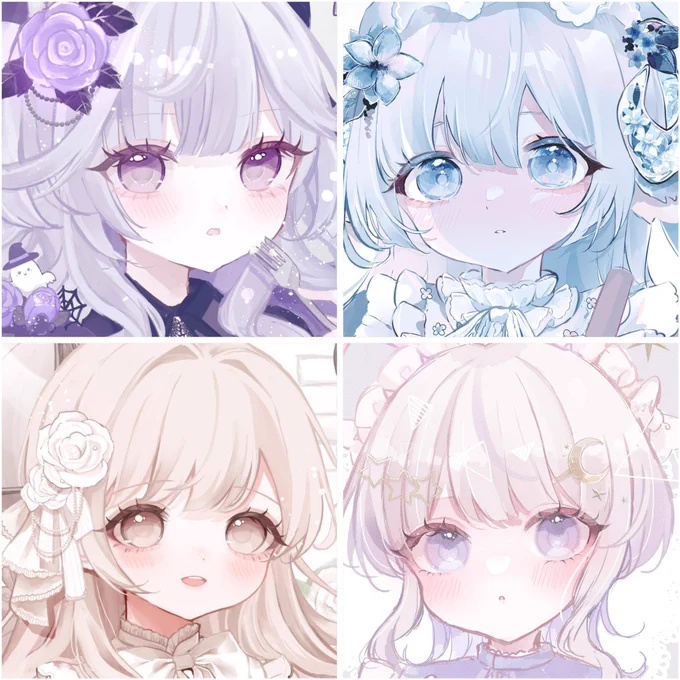 #我ながら天才なお顔4選 だいたい(   ˙ㅿ˙   )キョトンってしてます❁⃘*.゜