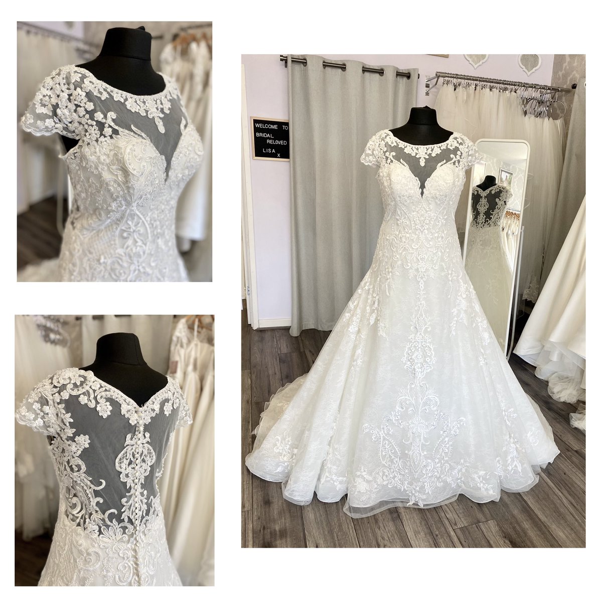 BridalRelovedC's tweet image. Are you curvy princess bride?

This could be the dress for you! She is a stunning lace A line gown with a beautiful feature back and delicate cap sleeves!

DM us for more details 💖 xx

#weddingdress #bridetobe #curvybride #bridalreloved #Coventry