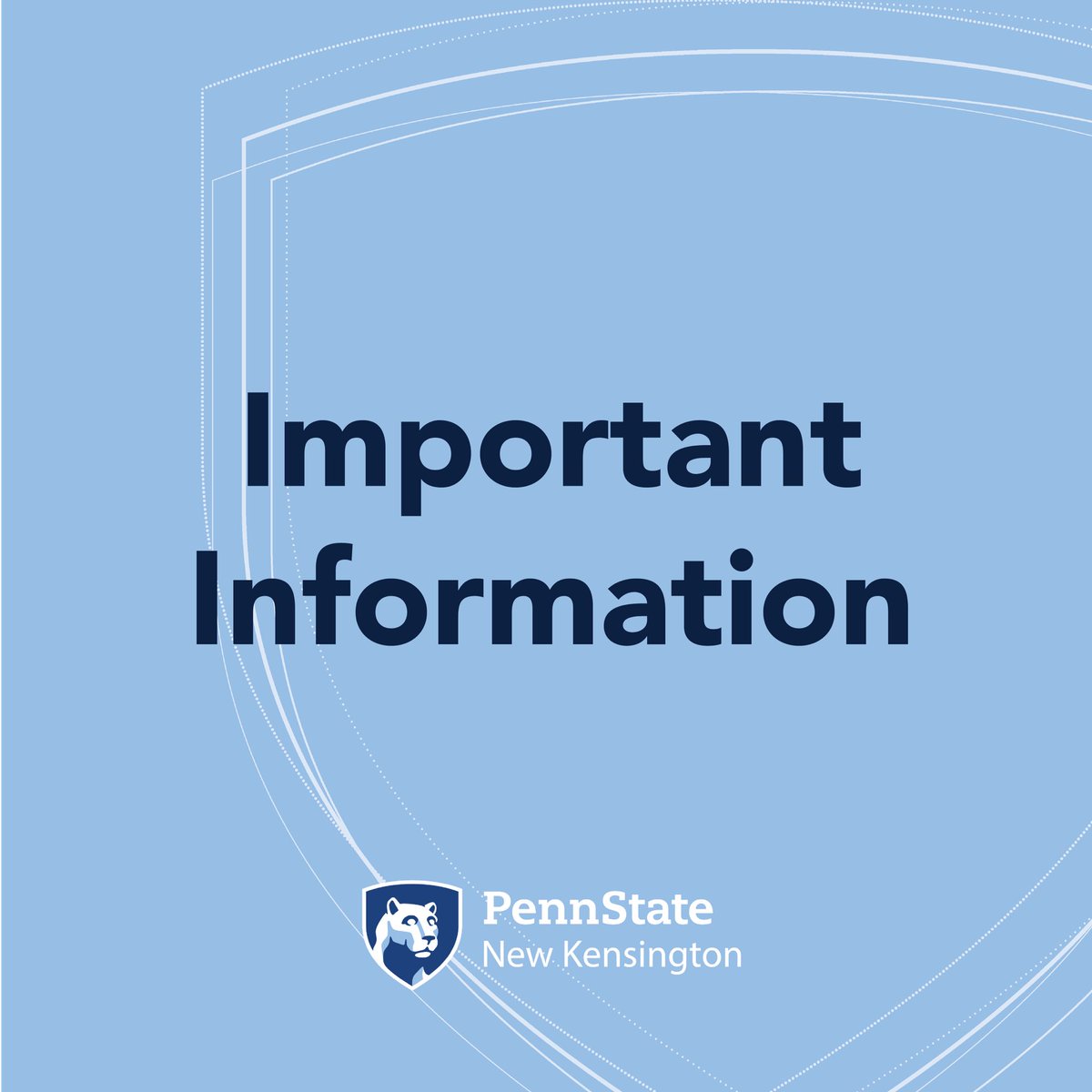 PSU Alert New Kensington: Due to inclement weather, the campus is running on a delay until 10:00 a.m. on 1/16/24.