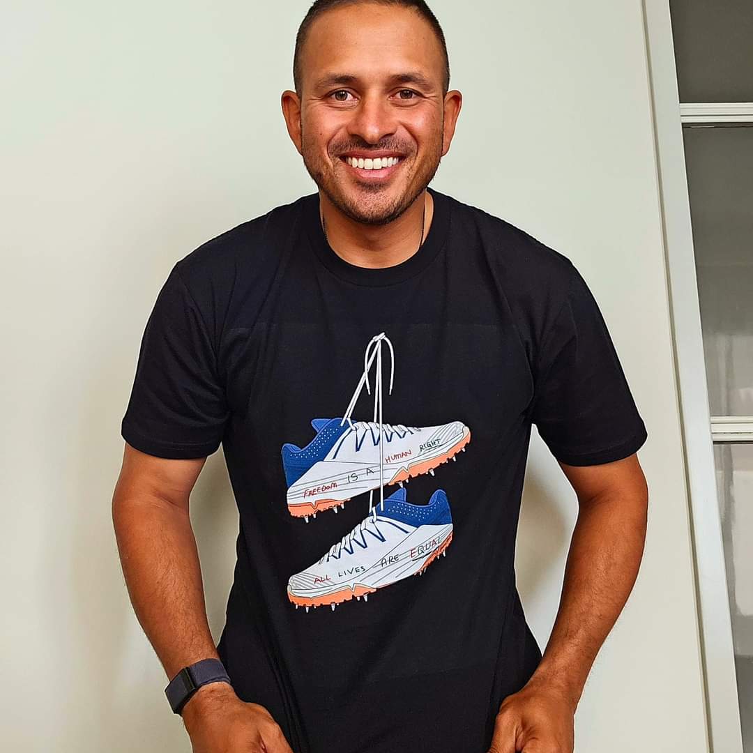 Latest picture of Usman Khawaja 

#Usmankhawaja #Emmys2024