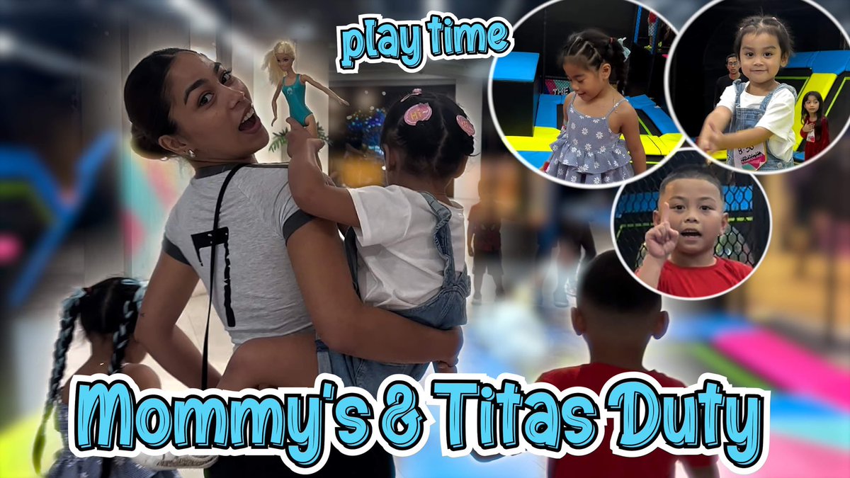 New Vlog!!!

Mommy’s And Tita for a day!

Jusko ko po Isa lang ako tatlo sila grabe tong vlog na to nakakapagod pero sobrang saya hahahahaha

Ano pa inaantay mo? Arat na sa youtube channel ko 🫶🏻✨

youtu.be/AYqXUGfzvwM?si…
