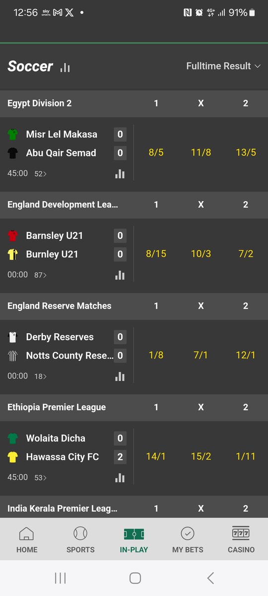 CraigBwfc30's tweet photo. @godofgambling Barnsley game is showing up on inplay bet365 https://t.co/2P1YReWnIK