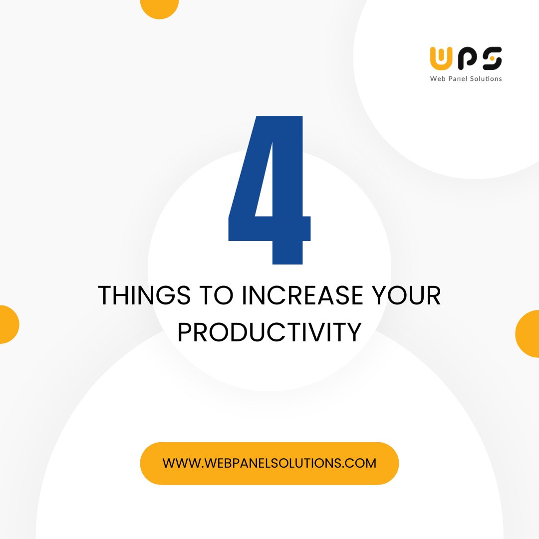 webpanelsolu's tweet image. 🚀 Here are 4 proven strategies to elevate your efficiency and make the most of your time. Tap into the power of focused work and see the results! 💼

#ProductivityBoost #TimeManagementMagic #EfficiencyHacks #WorkSmarterNotHarder #SuccessTips #MindfulProductivity #TaskMaster