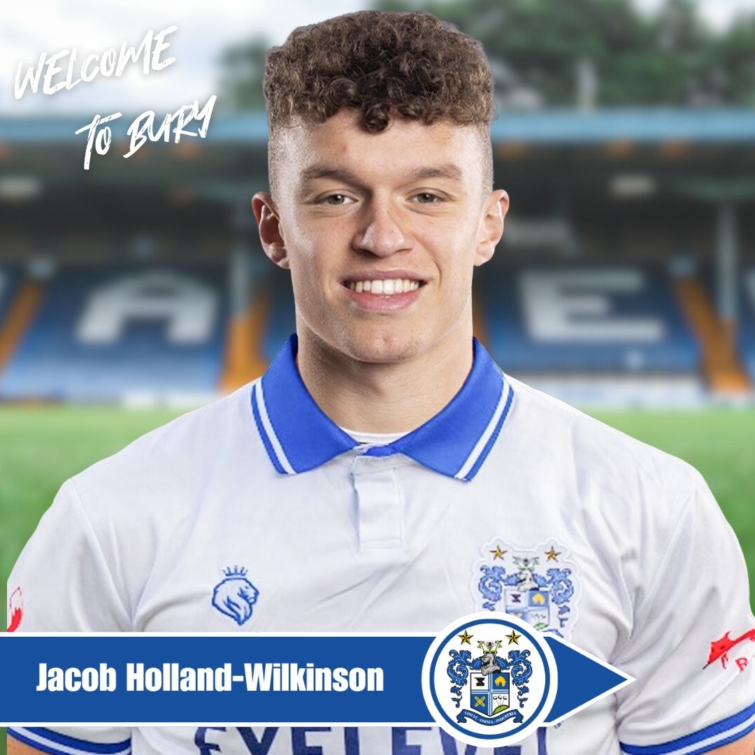 buryfcofficial's tweet image. ⚪️🔵✍️ New Signing: Jacob Holland-Wilkinson

Attacking midfielder signs up for his home town club from @LancasterCityFC, subject to league approval ⤵️

buryfc.co.uk/new-signing-ja…

Welcome to Bury, JHW!

#BuryFC | #PartofIt