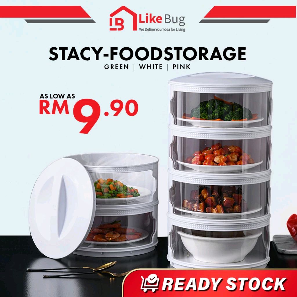 Wildfare97's tweet photo. Check out F⚡️LIKE BUG⚡️STACY FOOD COVER STORAGE Transparent Stackable/Transparent Stackable Food Insulation Cover Dustproof for RM7.66 - RM22.80. Get it on Shopee now! https://t.co/v4h4LrGPGk https://t.co/HDzh96vLSX