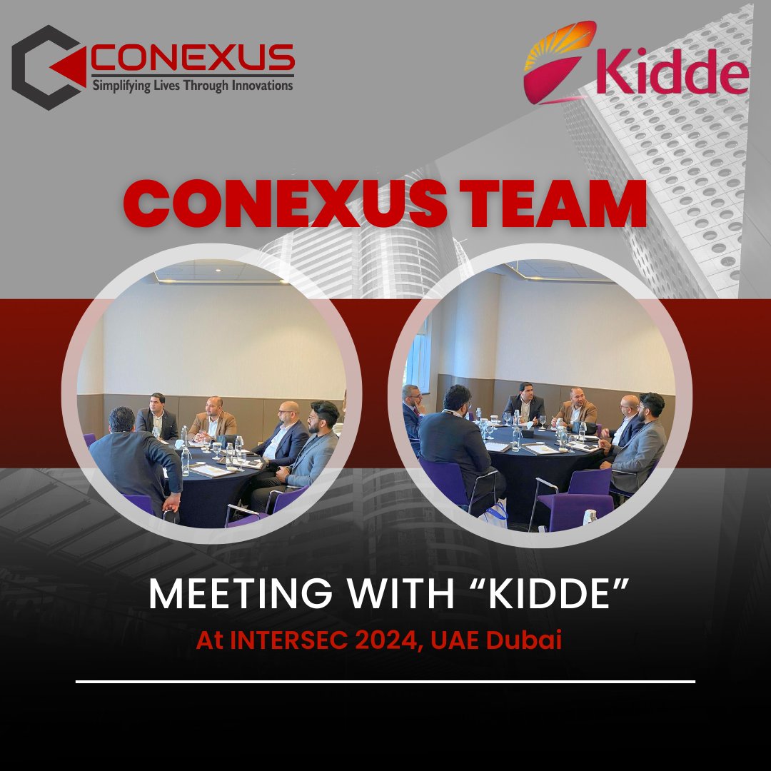ConexusE's tweet image. #Intersec #Intersecexpo #Intersec2023 #Conexus #Kidde