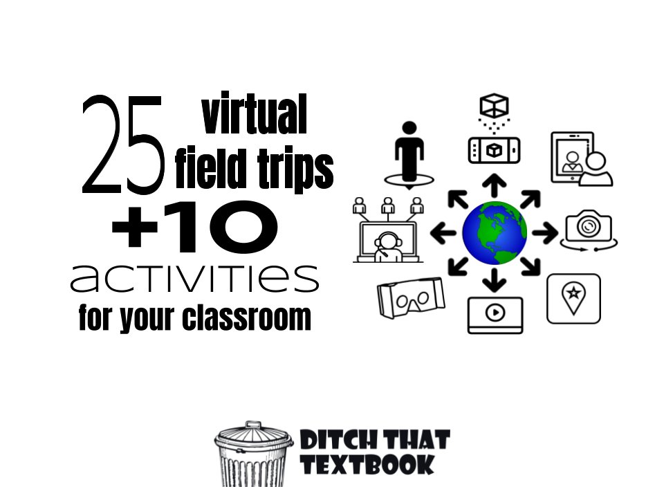 jmattmiller's tweet photo. 🗺 Virtual field trips allow us to take our students on adventures we never could before. They are fun, engaging &amp; most are totally FREE! 

So what are you waiting for? Let's go!

💥25 virtual field trip ideas plus 10 activities for your class

https://t.co/2C3HzamNI8  #DitchBook https://t.co/idkZUGX0MF