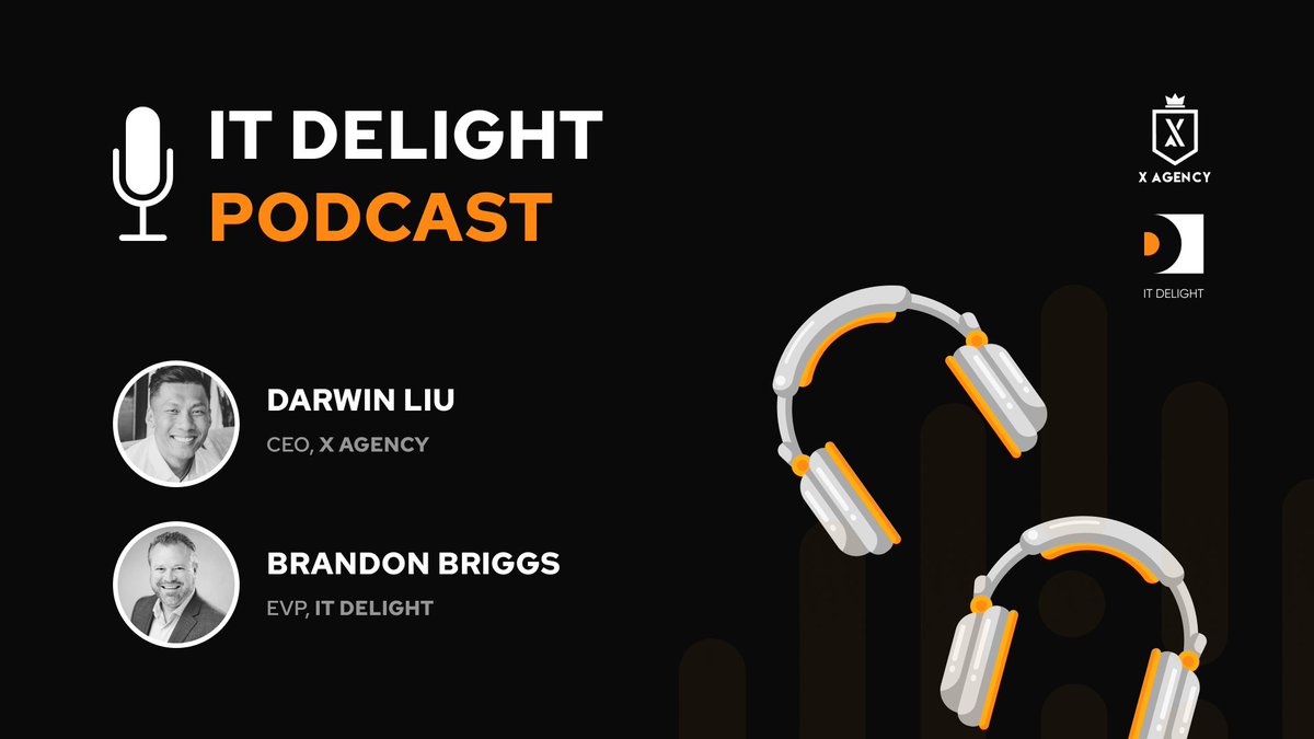 🎙️ Join us on the latest episode of IT Delight Podcast as Darwin Liu, CEO of X Agency, and Brandon Briggs, EVP at IT Delight, share their insights.

🎧 Tune in to the podcast now - youtu.be/QKgc-mQ4-ew

#ecommerce #ecommercemarketing