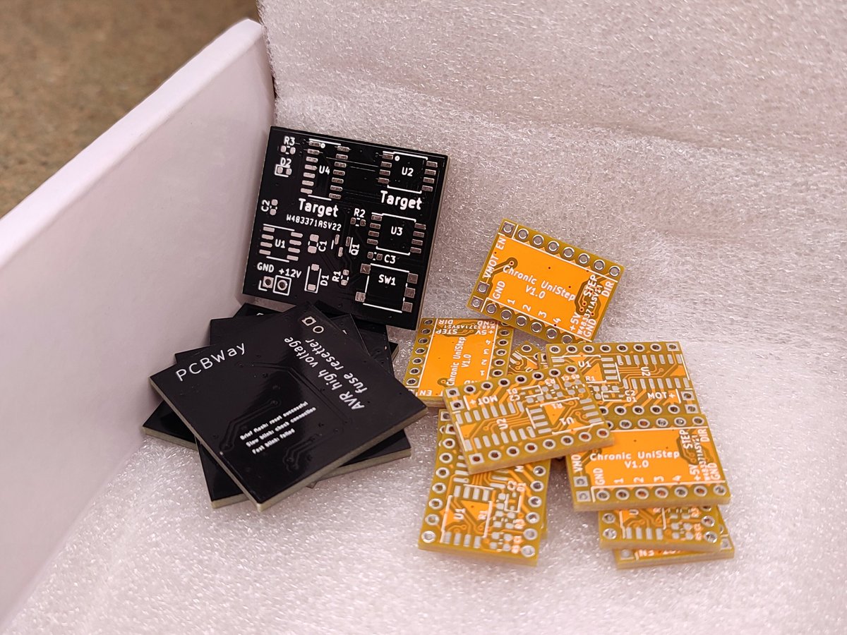 chronic_atronic's tweet image. Video with these beautiful #PCBs from @PCBWayOfficial coming soon!

It&apos;s the open source project I&apos;ve been working on for the past eight months 😅
#electronics #electricalengineering