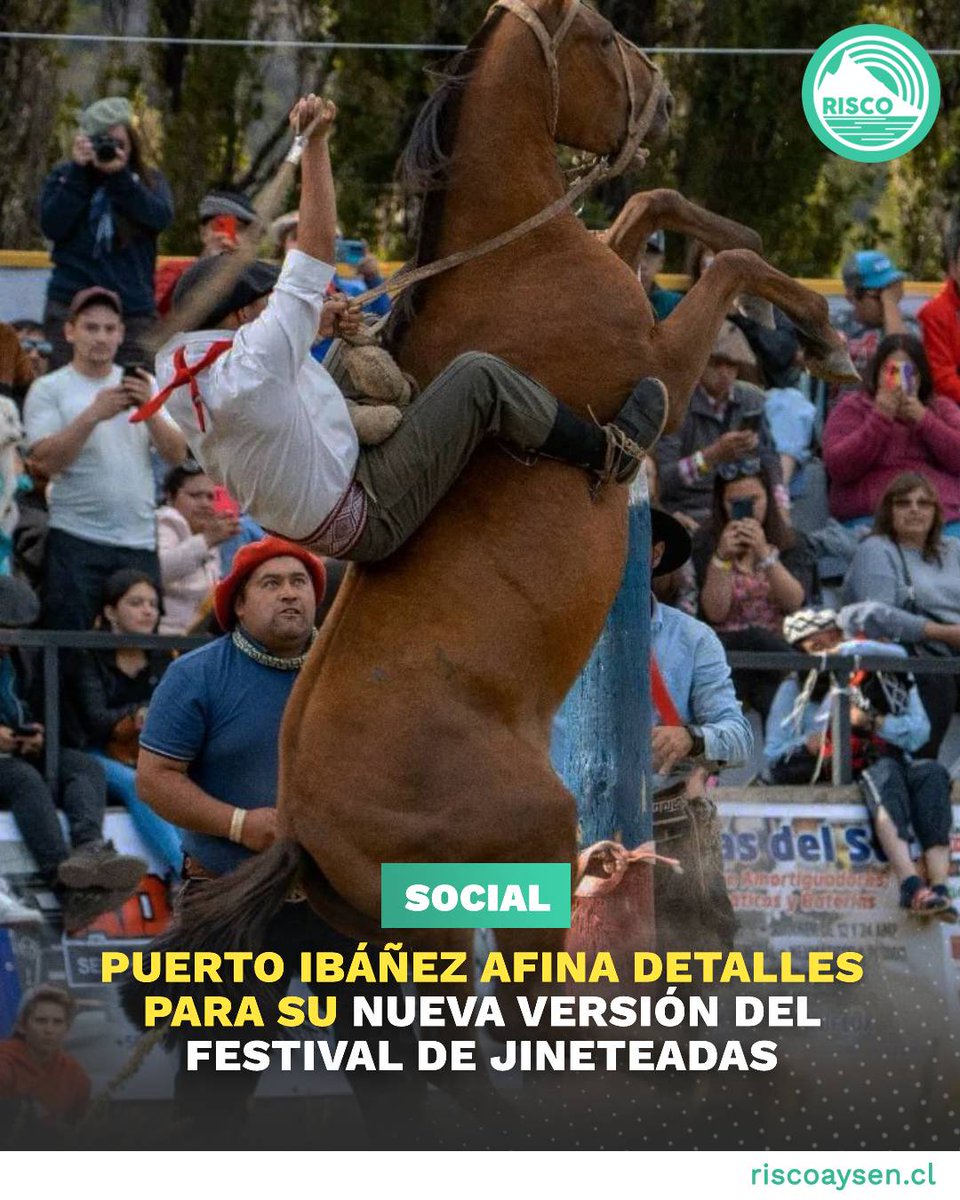 Este fin de semana se llevarán a cabo las conocidas jineteadas en Puerto Ibáñez, instancia de carácter internacional que se realiza cada año en nuestra Patagonia.

Aquí la información ➡️ bit.ly/48zYBaA #Coyhaique #Aysen #Ibañez