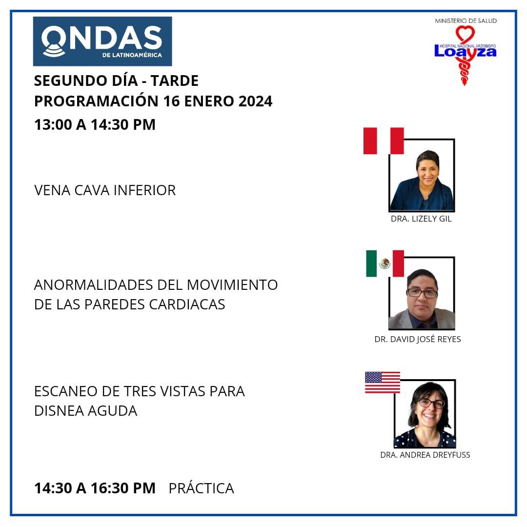 Segundo día de Bootcamp <a href="/ondasPOCUS/">Ondas de Latinoamérica</a>   En el <a href="/hospitalloayza/">H.N.Arzobispo Loayza</a>. 😃<a href="/italo05airway/">Italo Rodriguez Tejeda</a> <a href="/physicianSEM/">Italo VÁSQUEZ Vargas</a> <a href="/yolandandrade/">Yolanda Andrade</a> <a href="/acisneros389/">Andrea Cisneros</a> <a href="/AngelFarro1/">Angel Farro 🇵🇪</a> @